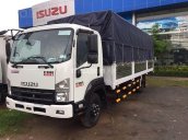 Isuzu 6.5 tấn, thùng bạt 6.7m - Khuyến mại máy lạnh, 9 phiếu bảo dưỡng, radio MP3