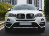 Bán xe BMW X4 màu trắng sản xuất 2014, nội thất kem