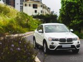 Bán xe BMW X4 màu trắng sản xuất 2014, nội thất kem