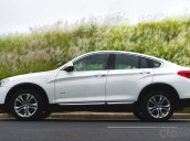 Bán xe BMW X4 màu trắng sản xuất 2014, nội thất kem