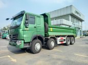 Xe Ben Howo 3 Chân, 4 chân thùng Hyundai tải 12-18 tấn - 10 khối 3