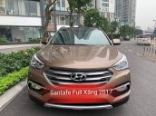 Chính chủ cần bán nhanh với giá ưu đãi nhất chiếc Hyundai Santa Fe máy xăng bản full màu vàng đồng