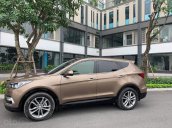 Chính chủ cần bán nhanh với giá ưu đãi nhất chiếc Hyundai Santa Fe máy xăng bản full màu vàng đồng