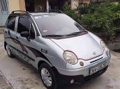 Bán ô tô Daewoo Matiz SE sản xuất 2004, màu bạc xe gia đình, giá chỉ 48 triệu