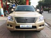 Bán Lexus LX sản xuất năm 2010, màu vàng, nhập khẩu nguyên chiếc còn mới