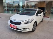 Cần bán xe Kia K3 2.0AT 2014 màu trắng gia đình BS Đồng Nai đi 82.888km - xe cũ chính hãng giá tốt