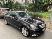 Cần bán xe Mercedes C200 năm sản xuất 2011, màu đen, giá 499tr