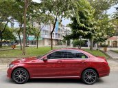 Bán Mercedes C200 Exclusive đỏ/kem 2020 vô thêm cửa hít