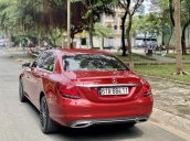 Bán Mercedes C200 Exclusive đỏ/kem 2020 vô thêm cửa hít