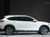 Hỗ trợ mua xe giá thấp chiếc Mazda CX8 màu trắng đời 2020, tặng phụ kiện chính hãng