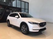 Hỗ trợ mua xe giá thấp chiếc Mazda CX8 màu trắng đời 2020, tặng phụ kiện chính hãng