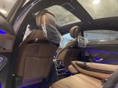 Bán xe Mercedes S450L màu xanh, nội thất nâu, đăng ký 2020, chạy 999 km, mới 99%, giá cực hợp lý