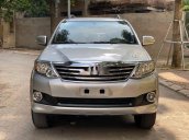 Cần bán Toyota Fortuner sản xuất năm 2014, màu bạc chính chủ