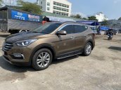 Cần bán xe Hyundai Santa Fe đời 2017, màu nâu giá cạnh tranh