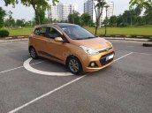 Bán xe Grand i10 hatchback 2015, màu cam