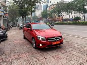 Bán xe Mercedes A200 nhập khẩu nguyên chiếc, sản xuất 2013, đăng ký 2014, màu đỏ cực mới