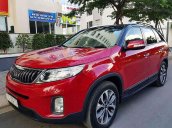 Cần bán Kia Sorento GATH 2.4L sản xuất 2017, màu đỏ giá cạnh tranh