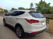 Cần bán gấp Hyundai Santa Fe 2015, màu trắng số tự động