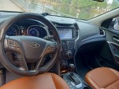 Cần bán gấp Hyundai Santa Fe 2015, màu trắng số tự động