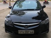 Cần bán chiếc Honda Civic màu đen đời 2007, xe một đời chủ giá ưu đãi