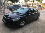 Cần bán chiếc Honda Civic màu đen đời 2007, xe một đời chủ giá ưu đãi