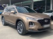 Bán xe Hyundai Santa Fe năm 2020, màu nâu