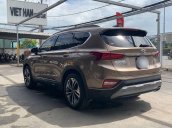 Bán xe Hyundai Santa Fe năm 2020, màu nâu