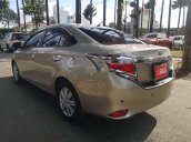 Bán ô tô Toyota Vios 1.5G CVT sản xuất năm 2016, màu vàng số tự động, 450 triệu