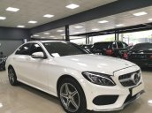 Bán Mercedes Benz C300 AMG 2016, màu trắng