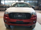 Ford Ranger XLS AT/MT 2021 màu đỏ, bán lấy chỉ tiêu chạy doanh số cuối năm, phi lợi nhuận, 1 chiếc giao ngay tháng 11