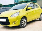 Bán Mitsubishi Mirage năm 2014, màu vàng chanh, nhập khẩu số tự động