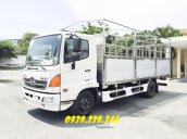 Xe tải HINO FC9JLTC - HINO FC 6.5 tấn thùng bạt 5m7, 6m7, 7m2 - góp 180tr nhận xe - xe sẵn - giao ngay