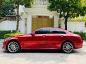 Bán xe C300 AMG SX 2017 - model 2018 màu đỏ/ nội thất đen