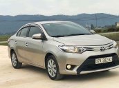 Cần bán gấp Toyota Vios 1.5E sản xuất 2017, màu vàng cát