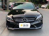 Xe chính chủ bán Mercedes C300 AMG sx 2015 màu đen nội thất đen, sang trọng đầy đẳng cấp, xe cam kết zin