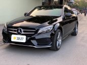 Xe chính chủ bán Mercedes C300 AMG sx 2015 màu đen nội thất đen, sang trọng đầy đẳng cấp, xe cam kết zin