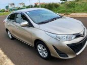 Bán Toyota Vios E sản xuất năm 2018, màu vàng cát