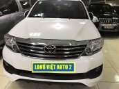 Bán ô tô Toyota Fortuner 2.7V 4x2AT sản xuất năm 2014, màu trắng