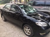 Cần bán gấp Toyota Vios đời 2005, màu đen chính chủ, 128tr