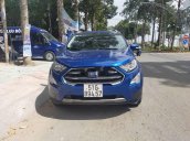 Cần bán lại xe Ford EcoSport năm 2018, màu xanh lam