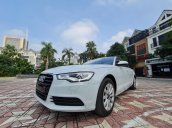 Audi A6 bản 2.0 SX 2013, màu trắng, nội thất kem sang trọng