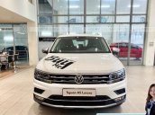 ( Vw Sài Gòn) Tiguan Allspace Luxury màu trắng khuyến mãi trước bạ 120 triệu đồng và nhiều quà tặng - Ngân hàng 80%