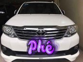 Bán Toyota Fortuner sản xuất 2015, màu trắng số tự động