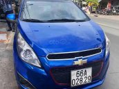 Bán Chevrolet Spark LT 1.0 AT sản xuất năm 2015, màu xanh lam chính chủ, giá 228tr