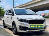 Bán Kia Sedona 2.2L DAT năm sản xuất 2018, màu trắng, xe nhập ít sử dụng