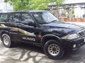 Bán xe Ssangyong Musso sản xuất 2002, màu đen, nhập khẩu, giá chỉ 75 triệu