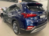 Bán xe Hyundai Santa Fe đời 2020, màu xanh lam, giá 932tr