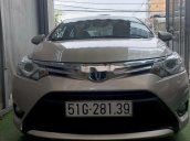 Cần bán Toyota Vios 2017, màu vàng cát còn mới