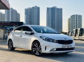 Bán nhanh Kia Cerato 1.6L sản xuất năm 2018 màu trắng xe cực đẹp, biển Hà Nội