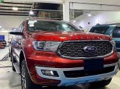 Bán xe Ford Everest Titanium sản xuất 2020, màu đỏ, xe nhập